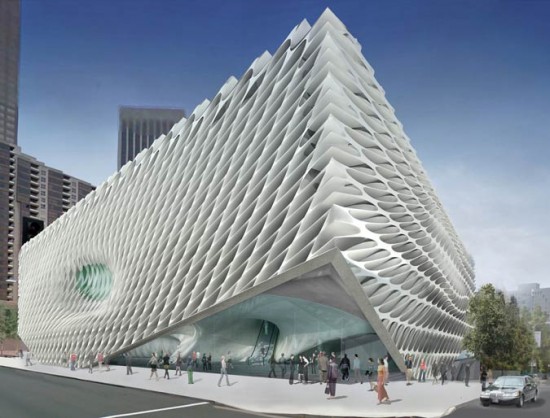 Rendering of DS+R's Broad Museum (DS+R) 