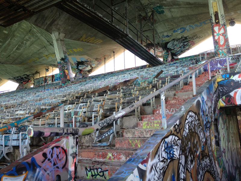 PHOTOS: Artists Breathe New Life into Abandoned Miami Marine Stadium