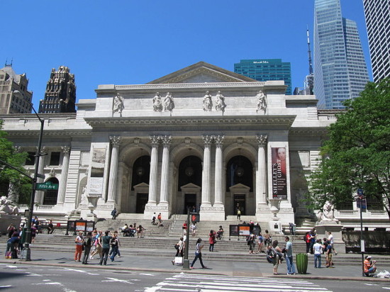 The New York Public Library branch in Midtown Manhattan. (Wikimedia Commons) 