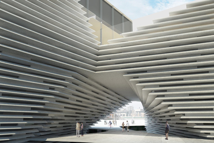 Kengo Kuma V&A Dundee Sketch Tote Bag – V&A Dundee Shop