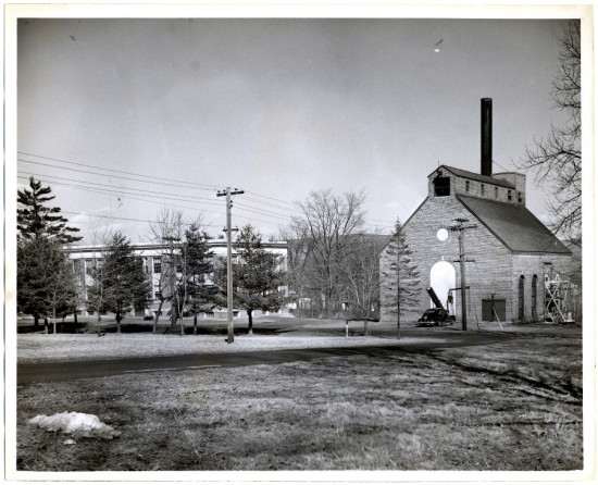 The steam plant c. 1933. (Courtesy Bruner/Cott)
