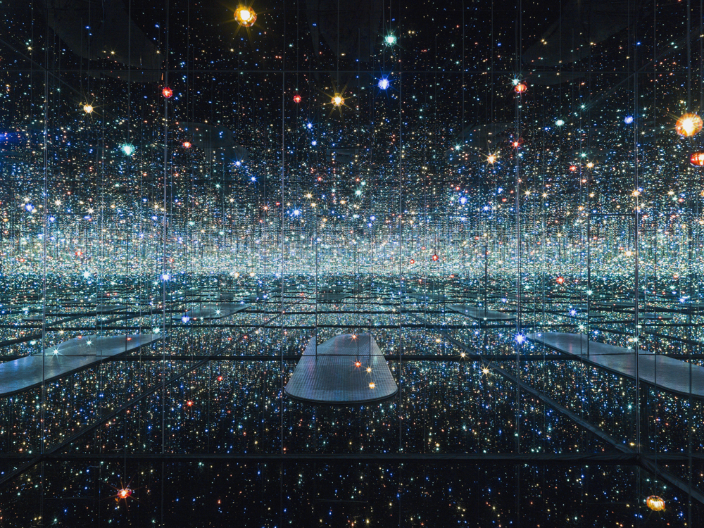 Yayoi Kusama's infinitely immersive installation opens with The Broad
