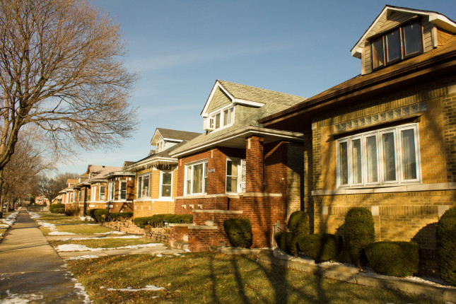 Some of Chicago’s outer neighborhoods are defined by distinctive building types, such as the bungalow. (Courtesy Robin Amer/Flickr)