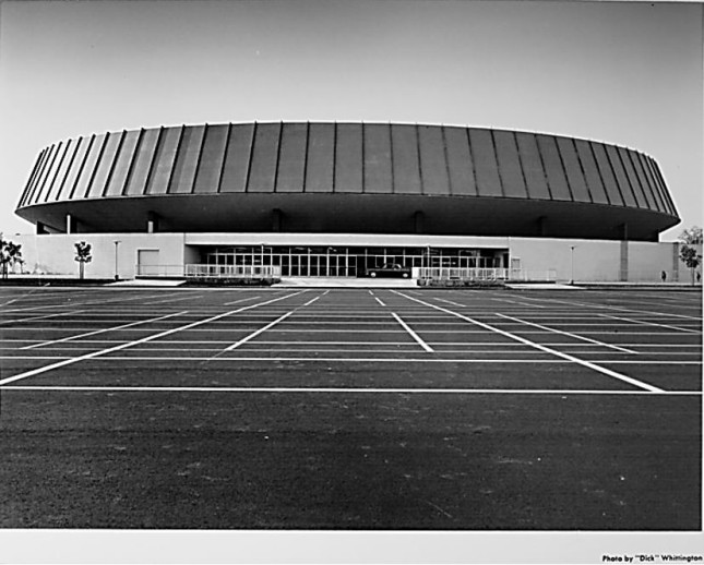 Vintage photo of the soon-to-be-demolished Los Angeles Sports Arena Courtesy L.A. Coliseum