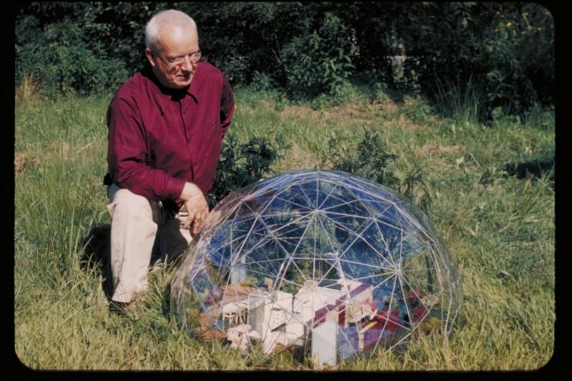 Buckminster Fuller (courtesy Museum of Arts and Design)