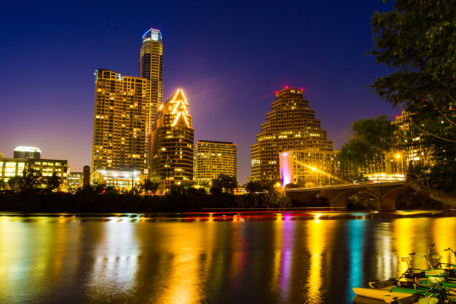 Austin Evening Lights. (Courtesy Wikipedia)