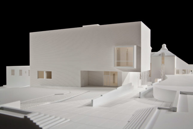 Model of expansion (Courtesy Hood Museum of Art)
