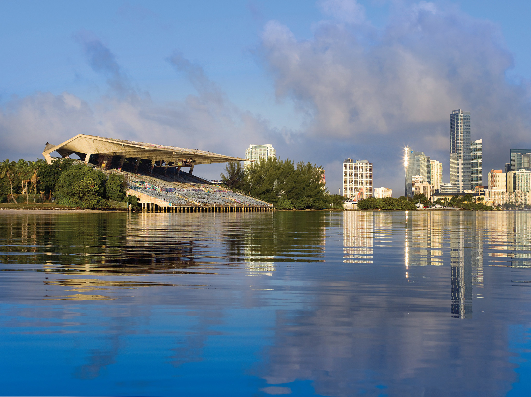 A crowdfunding campaign seeks to restore the Miami Marine Stadium