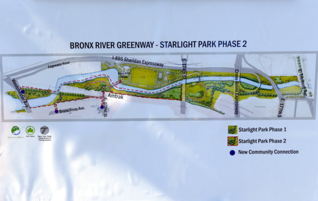 Map of the planned expansion. (Courtesy Malcolm Pinckney / NYC Parks)