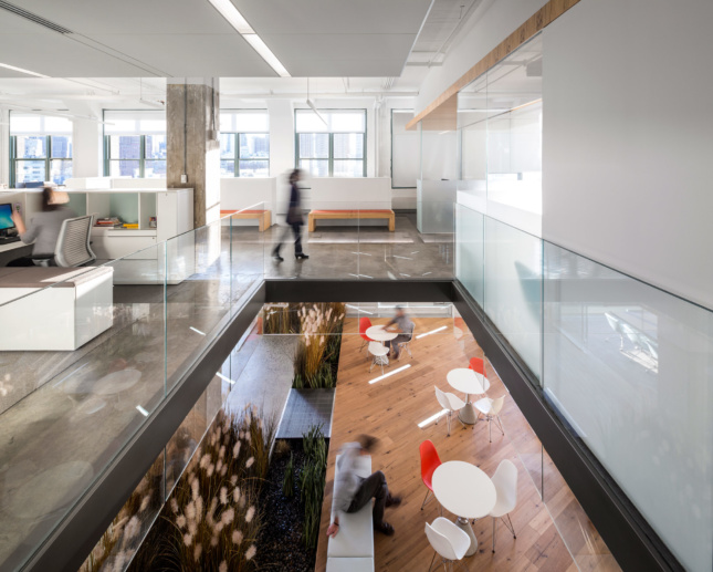 Horizon Media: a seamless workplace in New York.