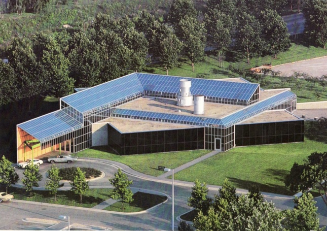 Aerial of Columbus Occupational Health Association. (Courtesy H3)