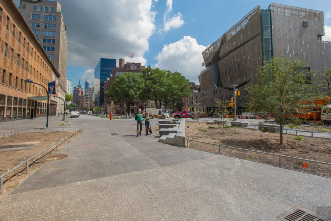 The revamped Cooper Triangle back in August. (Courtesy DDC/Flickr) 
