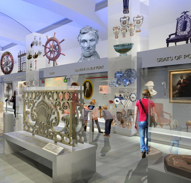 The New North Gallery. (Courtesy New-York Historical Society)