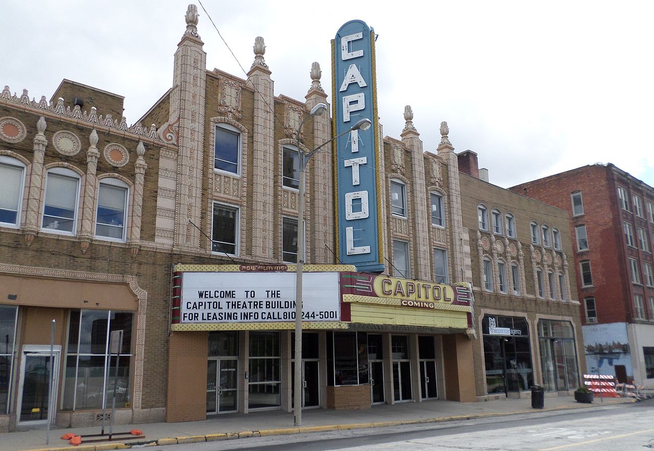 Historic Capitol Theatre in Flint Michigan to be restored