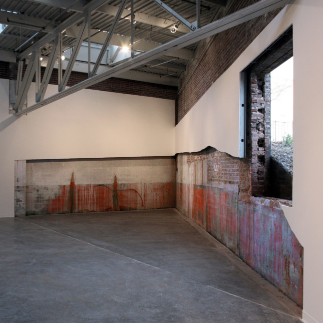 Boundary issues was a 2008 installation at the Atlanta Contemporary Art Center. (Courtesy BLDGS)