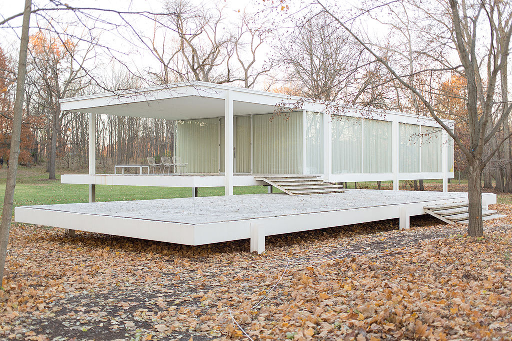 A film is being about Mies van der Rohe's Farnsworth House ...