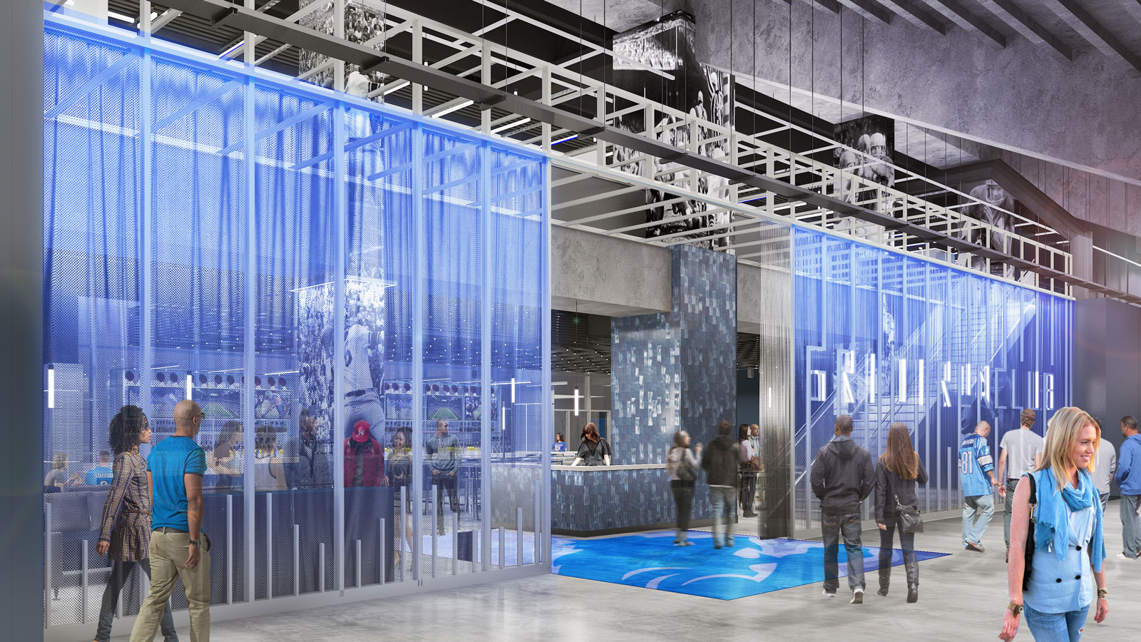 Detroit Lions unveil design concepts for Ford Field renovation - Sports  Venue Business (SVB)