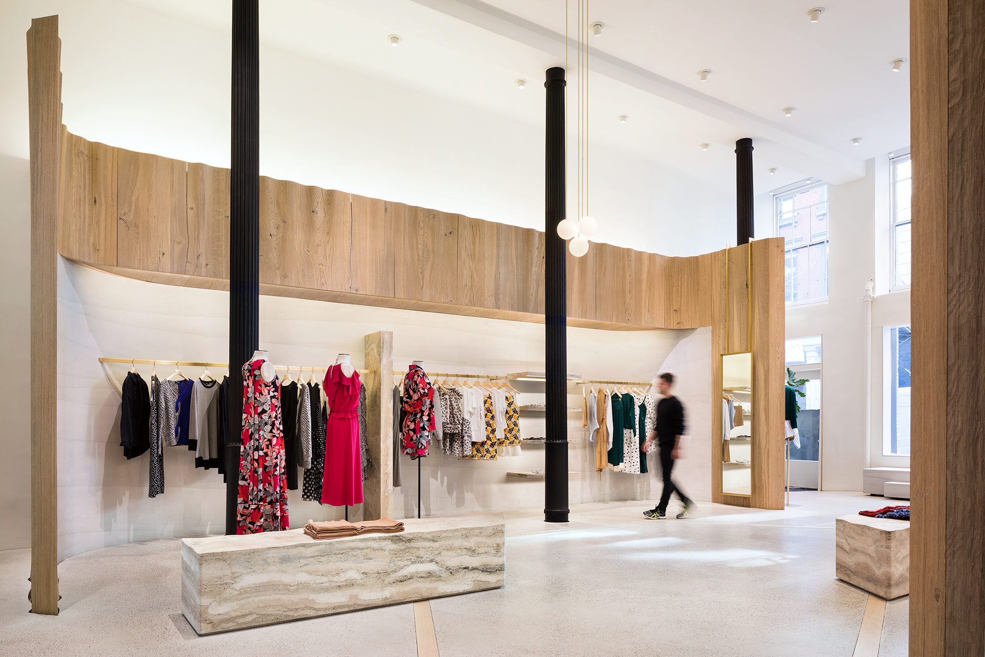 Craft collaborations elevate Thakoon’s flagship Soho store by SHoP ...