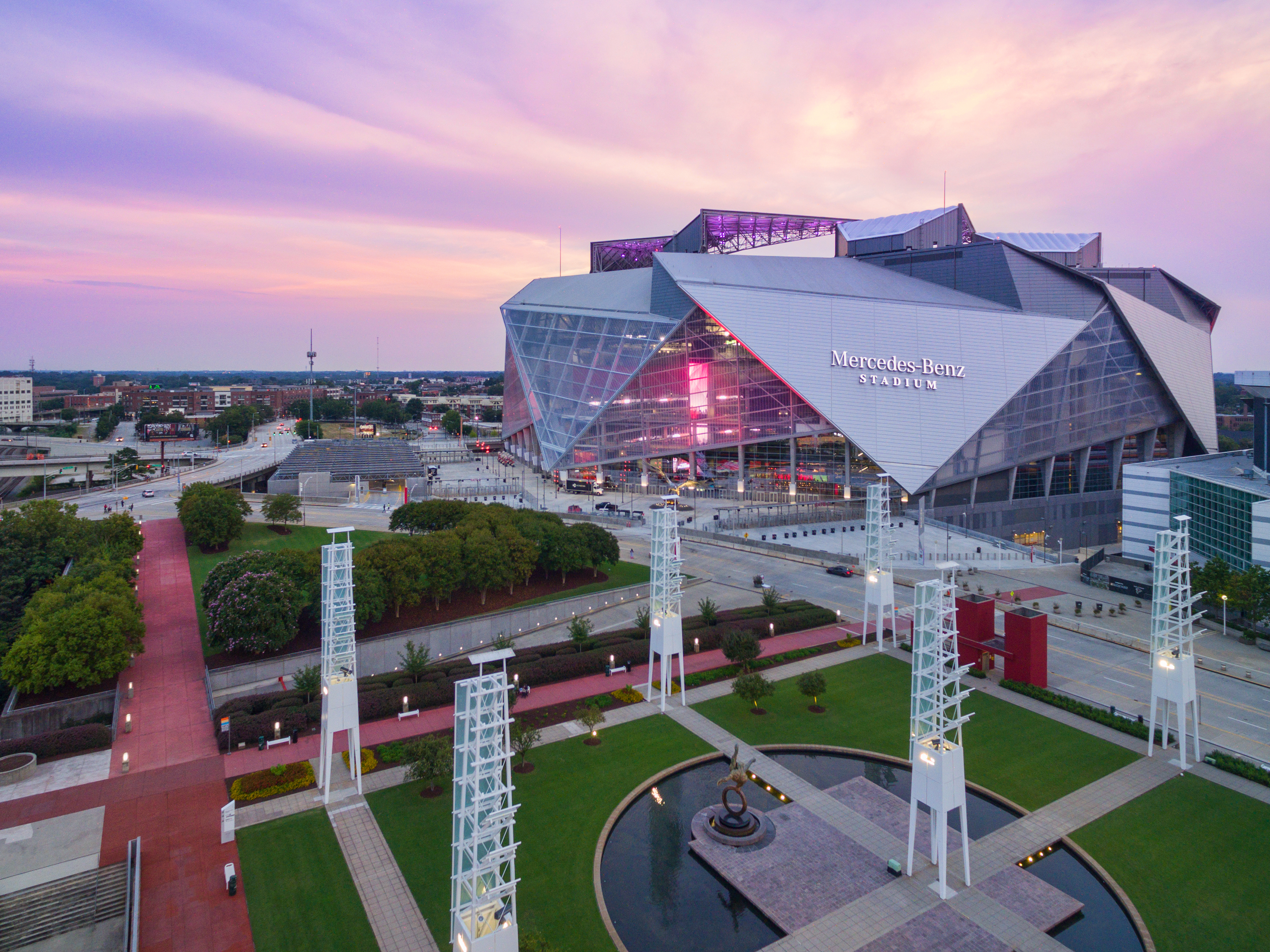 Mercedes-Benz Stadium by HOK - Parametric Architecture