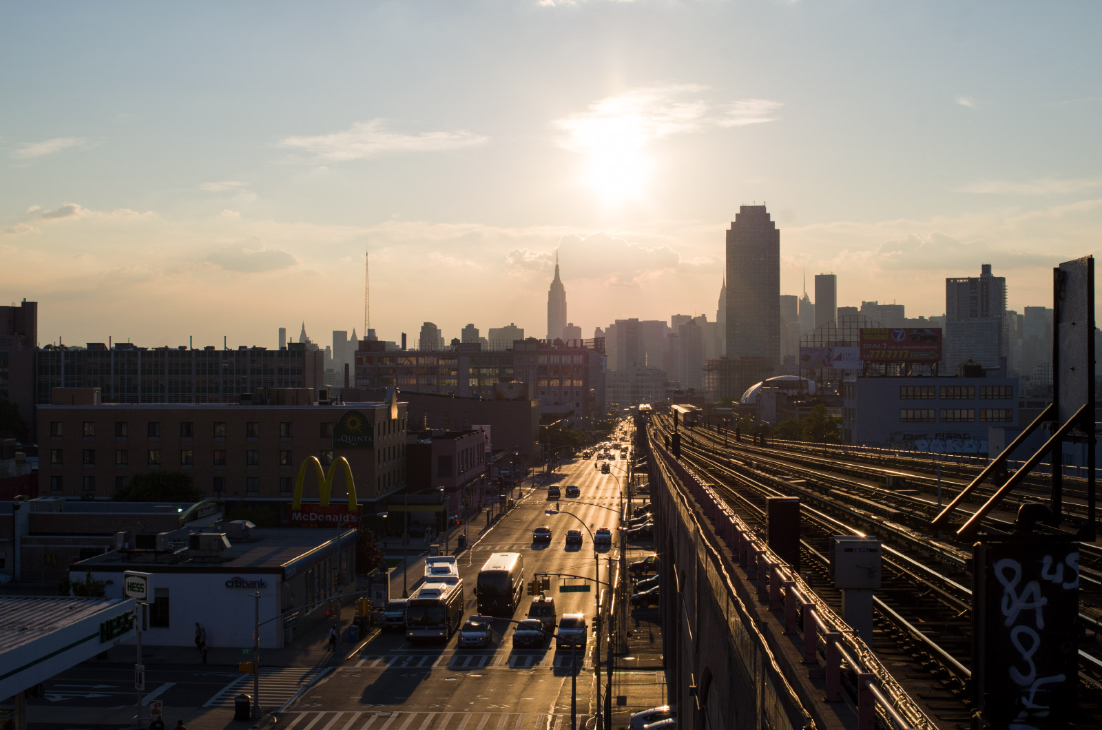 Long Island City and Manhattan from Sunnyside, one of the neighborhoods expected to face rent increases if the HQ2 plans bear out.