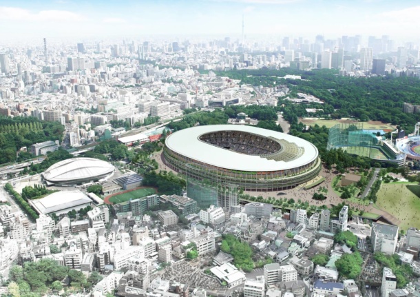 Kengo Kuma is crafting a timber temple to sports for the 2020 Olympics