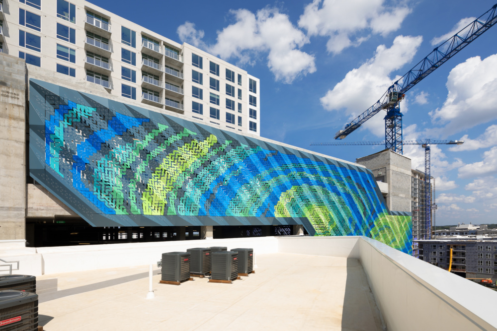 Hyparbole installation by Marc Fornes / THEVERYMANY, Providence