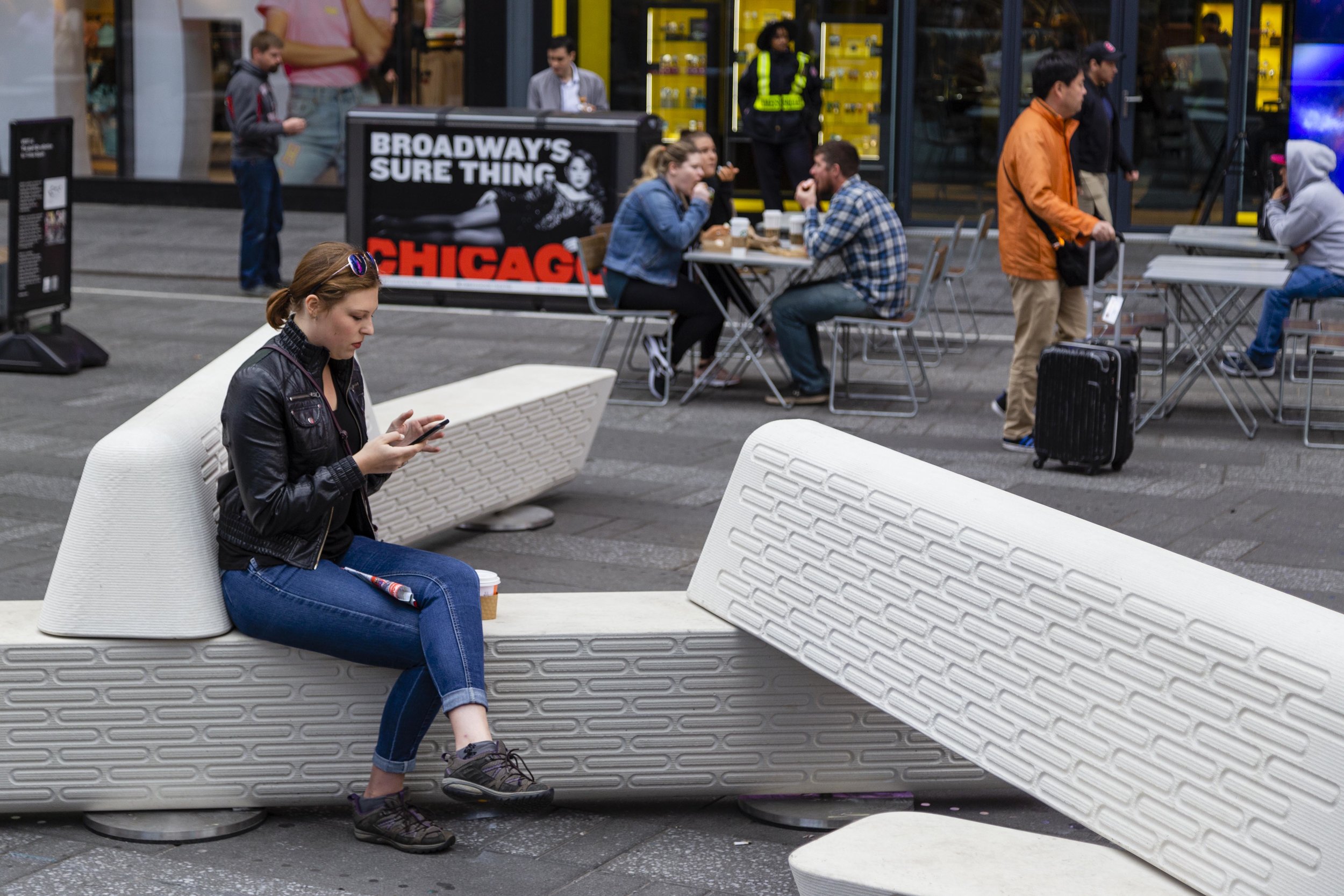 New crash-proof 3D-printed, debut in benches Square Times