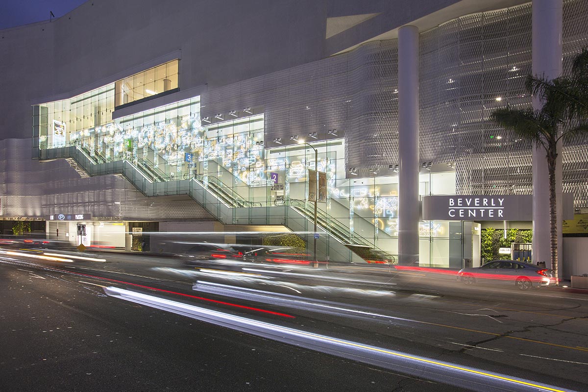 Beverly Center Lighting, Mall of the Stars - e-architect