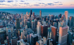 Photo of Chicago skyline