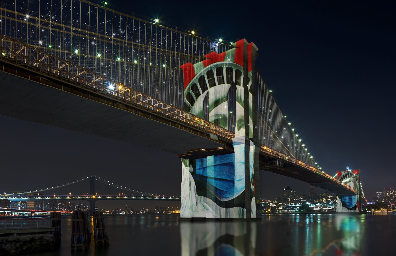 Winners Of Reimagining Brooklyn Bridge Competition Adorn The Span With   ReimaginingBrooklynBridge DoLookDown04  1391x900 