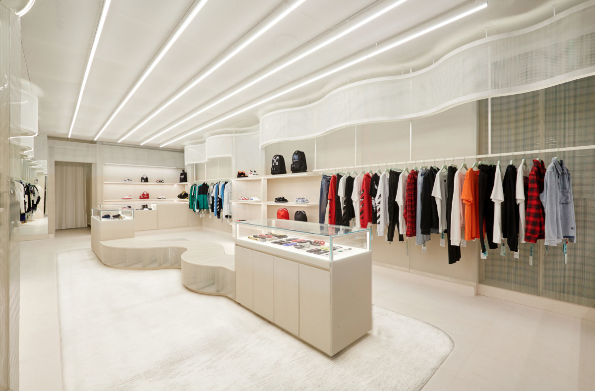 James Wines crafts an appropriately “off-white” interior for Virgil ...
