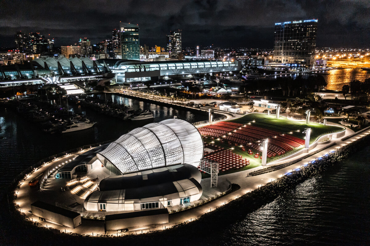 The San Diego Symphony opens the new Rady Shell at Jacobs Park with a bang