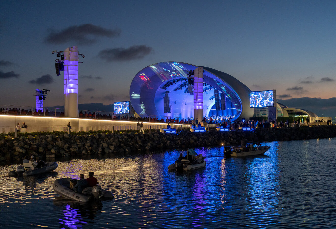 The San Diego Symphony opens the new Rady Shell at Jacobs Park with a bang