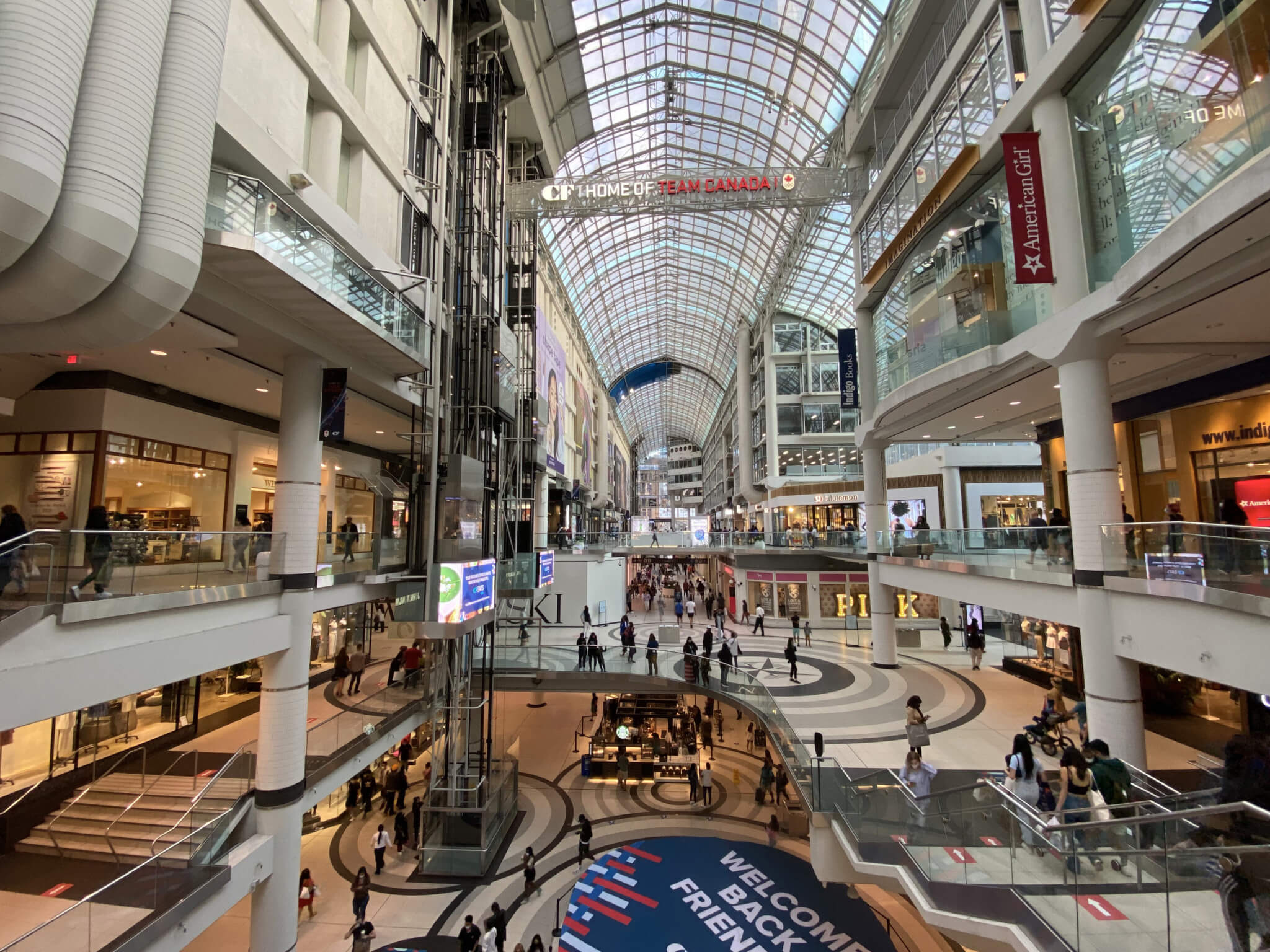 Toronto S Eaton Centre Will Get A 77 Million Makeover Led By Zeidler   Toronto Eaton Centre 2021 2048x1536 