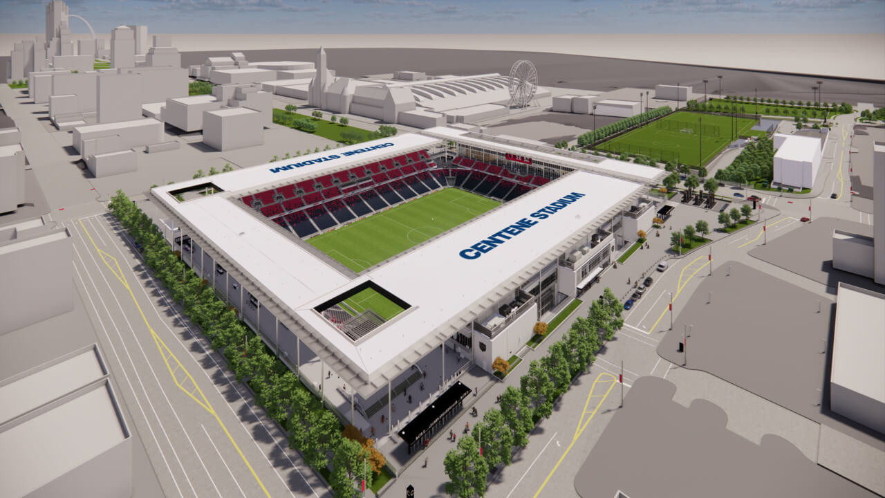 St. Louis CITY's new look at stadium seating design, colors