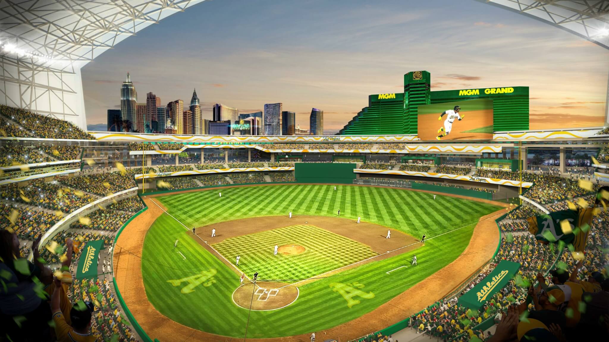 Recent history says the A's could play in a minor league park