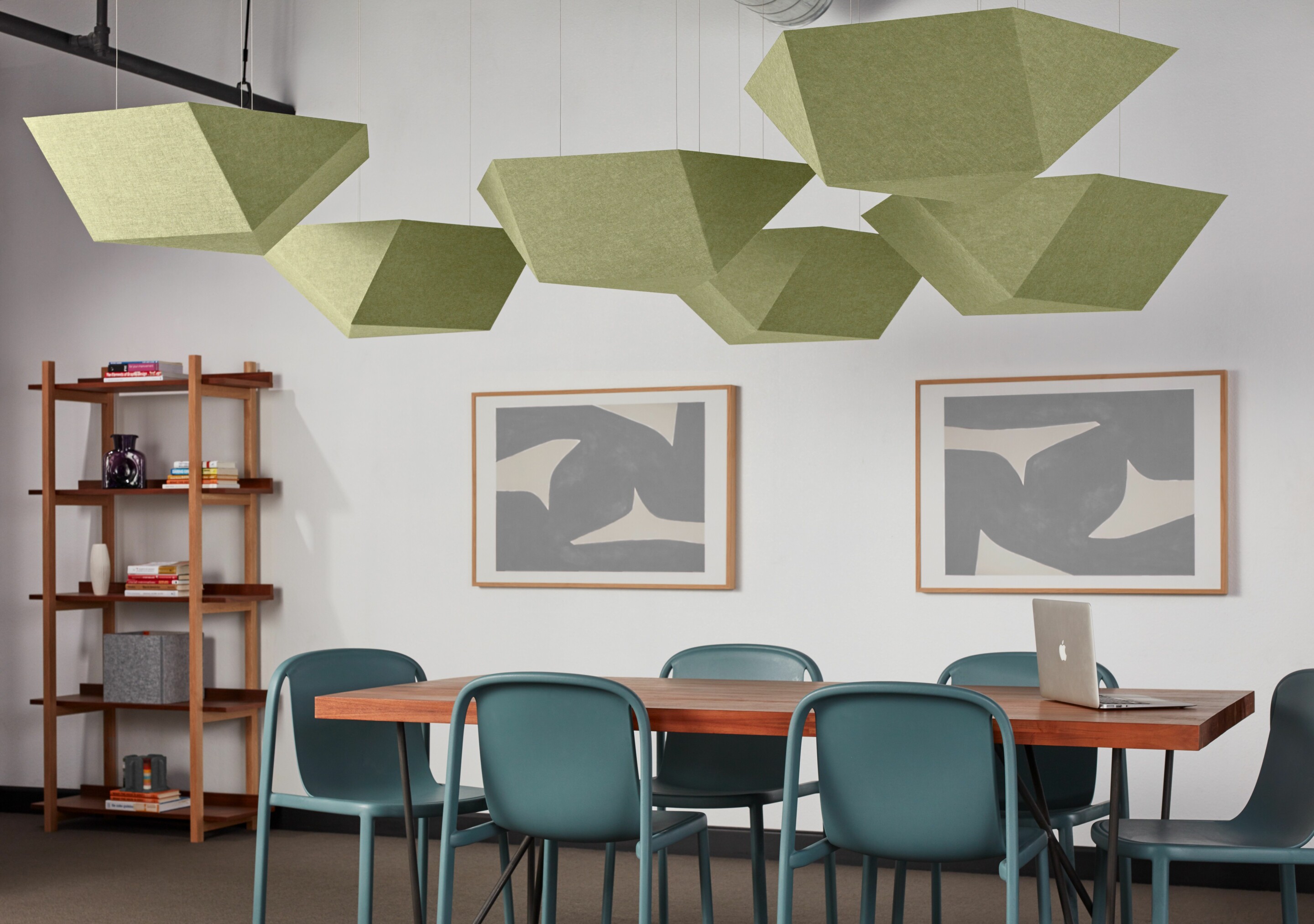 Acoustic treatments that are visually pleasing and soundproof