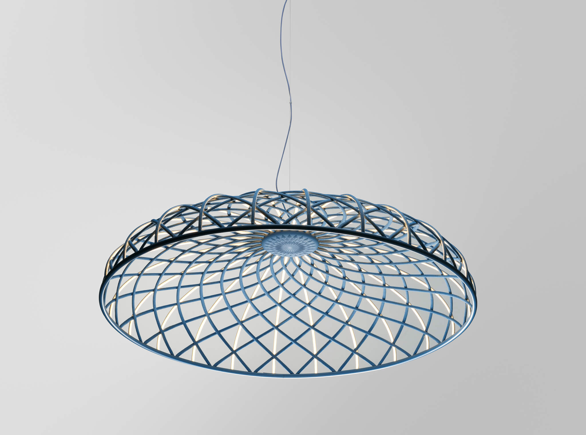 blue light fixture