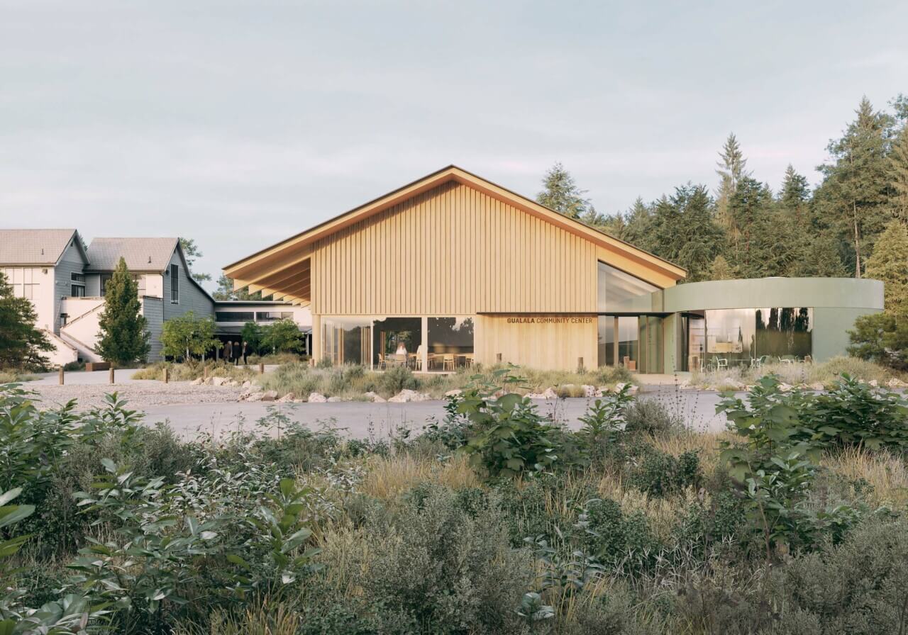 rendering of Gualala Community Center