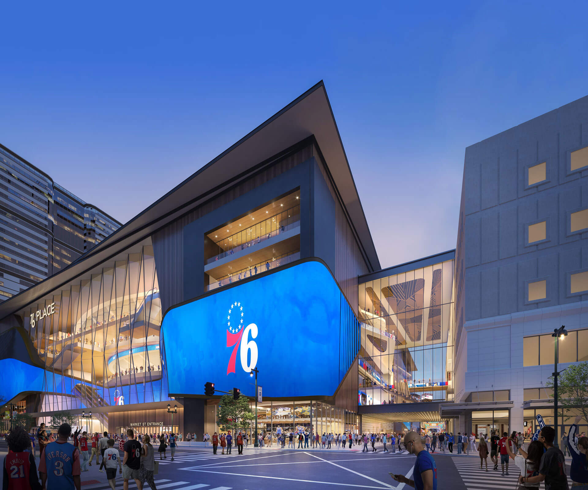 76ers to Build $1.3 Billion Privately Funded Arena in Philly's