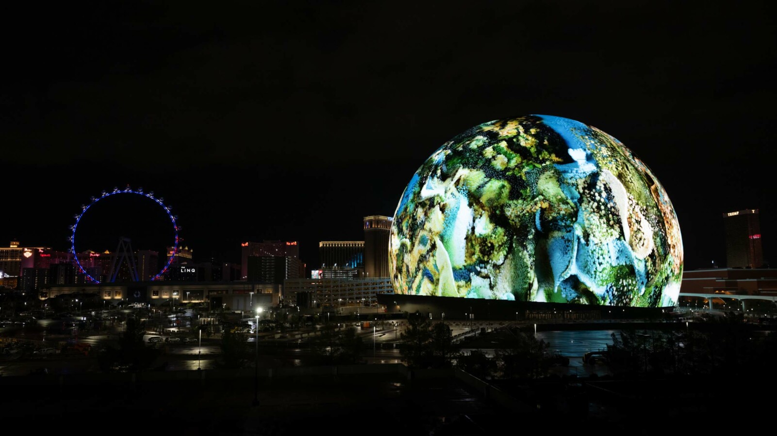 Refik Anadol lights up MSG’s Las Vegas sphere with collages