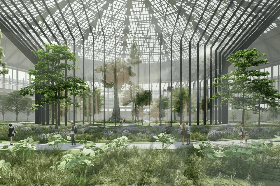 Design competition reimagines a more eco-friendly Houston Astrodome