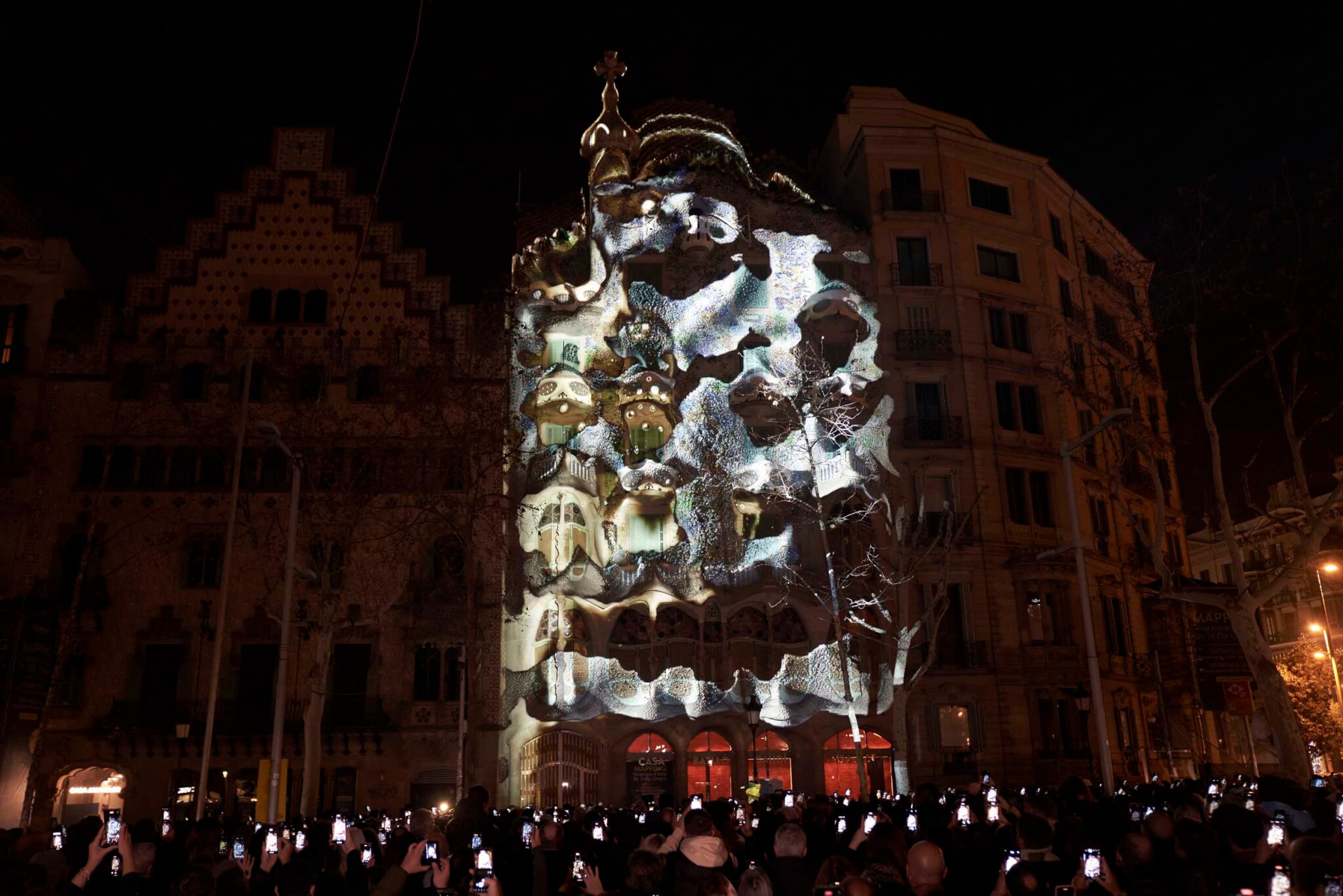 Sofia Crespo illuminates Gaudí’s Casa Batlló with AI-powered projection mapping