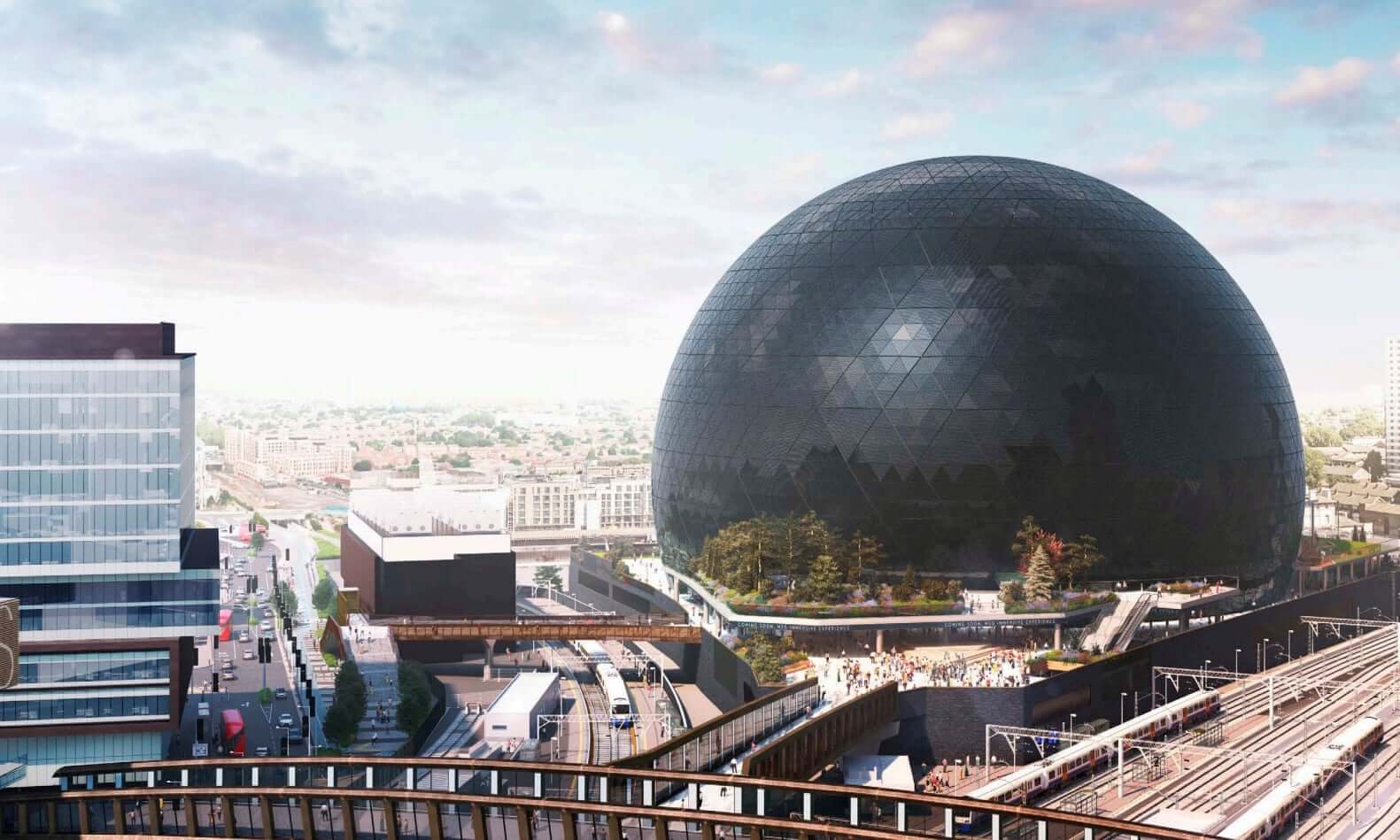 MSG withdraws its application to build a Sphere in London