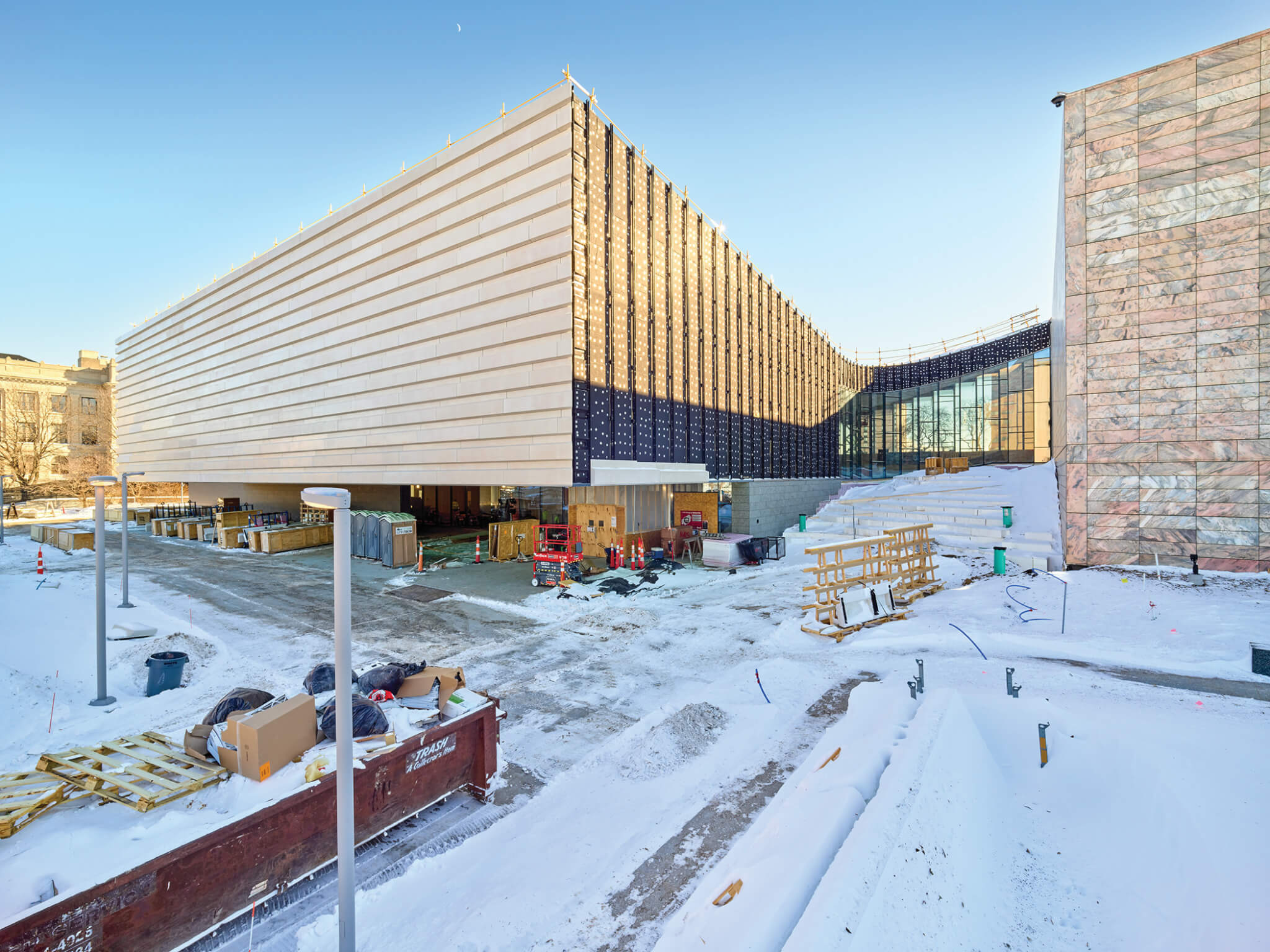 Joslyn Art Museum expansion by Snøhetta and Alley Poyner Macchietto Architecture readies for its September debut