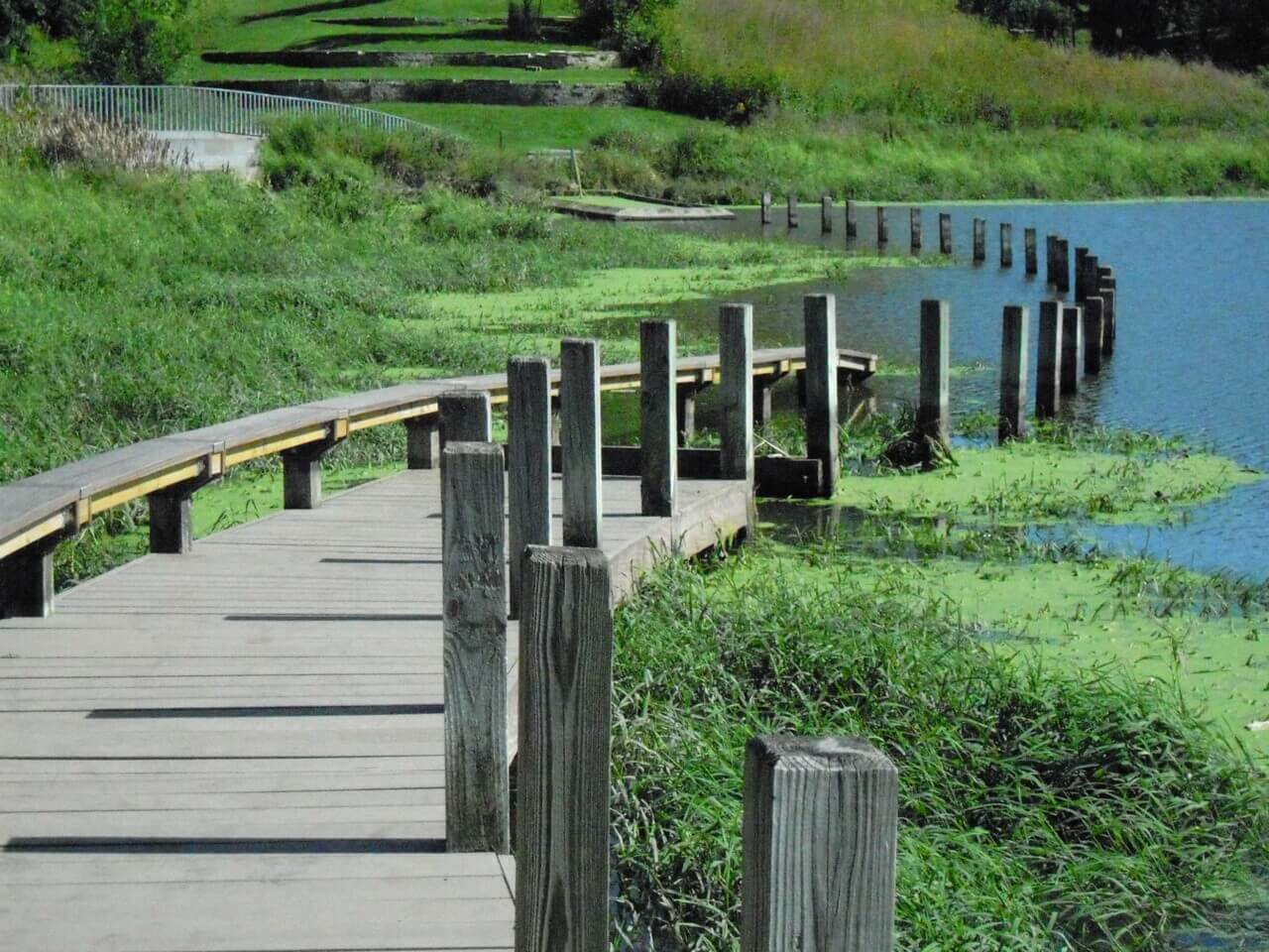 view of boardwalk