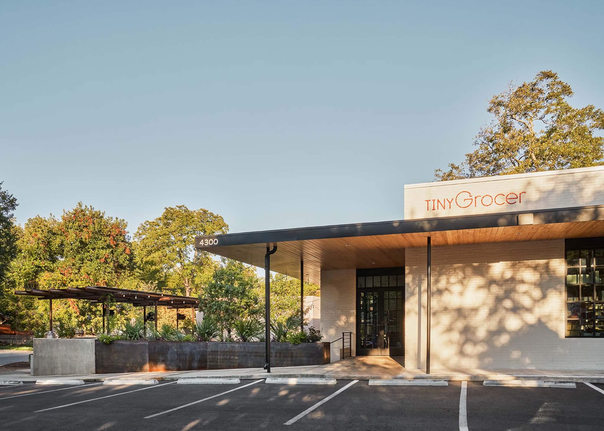 Side Angle Side delivers an interior for Tiny Grocer and Bureau de Poste in Austin’s Hyde Park