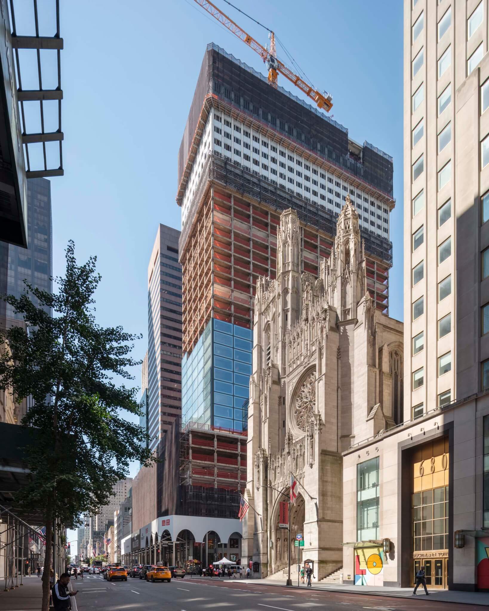 construction of 660 Fifth Avenue