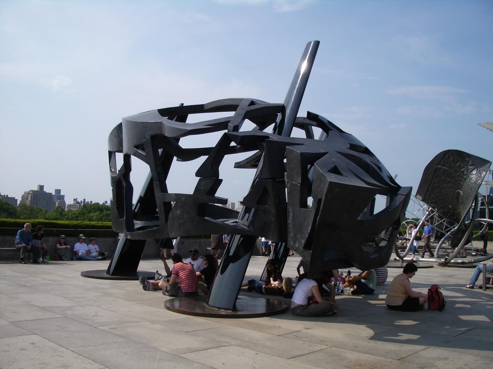 sculpture noire