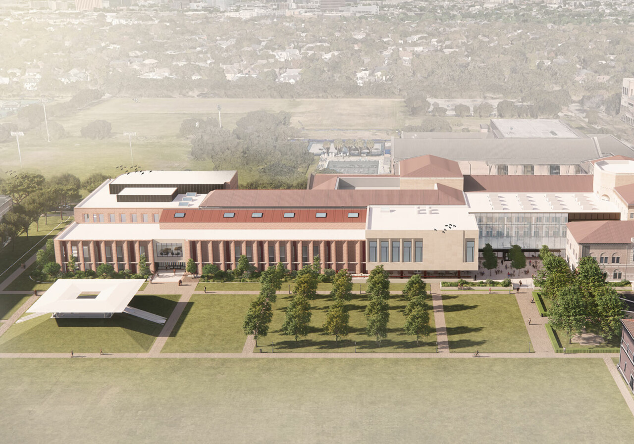 rendering of Rice University’s Jones School of Business